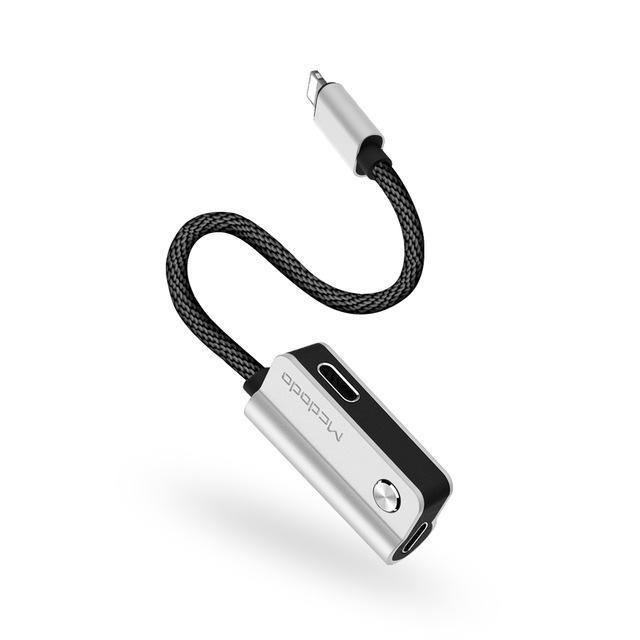 Planet Gates Cable Adapter for Lightning To For Lightning For iPhone X 8 7 Plus Earphone Cable Audio Cable Charging Calling Data music