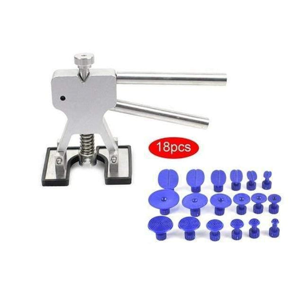 Planet Gates Silver Car Body Dent Repair Tools Dent Removal Puller With 18 Tabs Strong Suction Cup Paint Dent Repair Lifter Tool