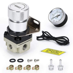 Planet Gates Silver / China LZONE - T2 UNIVERSAL ADJUSTABLE MANUAL GAUGE TURBO BOOST CONTROLLER 1-150 PSI SR20DET SR JR5811