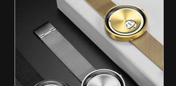 Planet Gates Silver / China Men Watch Milan Strap Wristwatches Men rotate dial plate watches Sports watch Free&Drop shipping