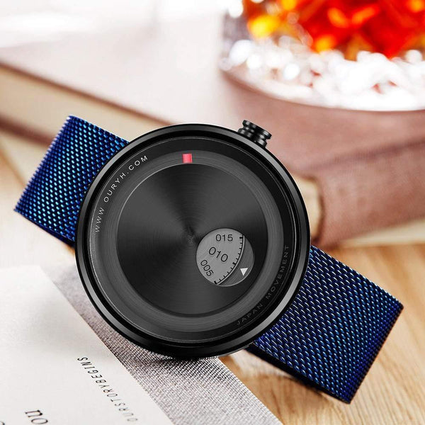 Planet Gates Silver / China Men Watch Milan Strap Wristwatches Men rotate dial plate watches Sports watch Free&Drop shipping