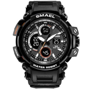 Planet Gates Silver / China Men Watch Waterproof LED Digital Watch Male Clock Relogio Masculino erkek kol saati 1708B Men Watches