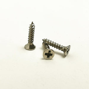 100pcs/Lot M2 M3 M2.5 Screws Bronze / Silver / Golden Color Philips Head Fit Hinges Self-Tapping Screws Furniture Hardware