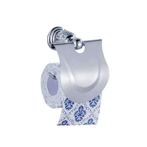 Planet Gates Silver Crystal Diamond Tissue Box Polished Brass Toilet Paper Holder Roll Holder Bathroom Accessories products HG01