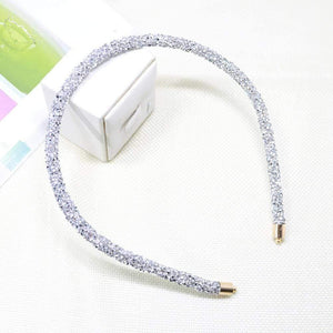 Crystal  Fashion Head Wear Girl Women Handmade Hair Accessories Head Wear Pearl Flower Headband