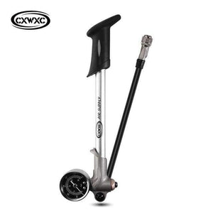 Planet Gates Silver-CXWXC / China Pump 300 psi High-pressure Bike Air Shock Pump For Fork & Rear Suspension Cycling Bicycle Pump Mountain Bike Pump With Gauge