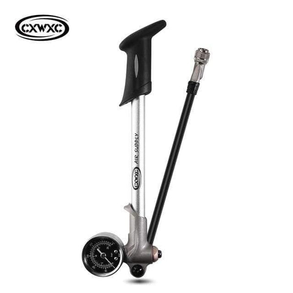 Planet Gates Silver-CXWXC / China Pump 300 psi High-pressure Bike Air Shock Pump For Fork & Rear Suspension Cycling Bicycle Pump Mountain Bike Pump With Gauge