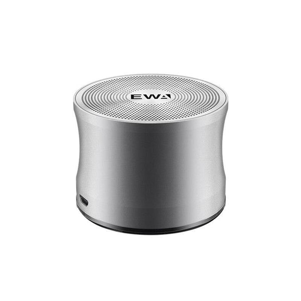 Planet Gates Silver EWA A109Pro True Wireless Stereo TWS Portable Bluetooth Speakers 5W Drivers Enhanced Bass High Definition Sound Portable Design
