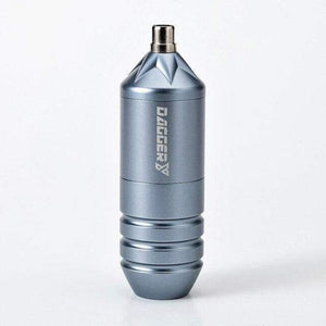 Planet Gates Silver EZ Dagger Y FAULHABER Motor Cartridge Tattoo Machine Pen Lining Shading for Cartridge Needle with 1pcs EZ Master Clip Cord