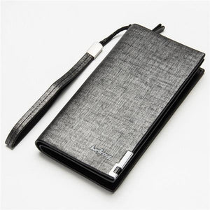 Planet Gates Silver Fashion Clutch Male Wallet Men Wallets Wristlet Men Clutch Bags Coin Purse Men's Wallet Leather Male Purse portemonnee