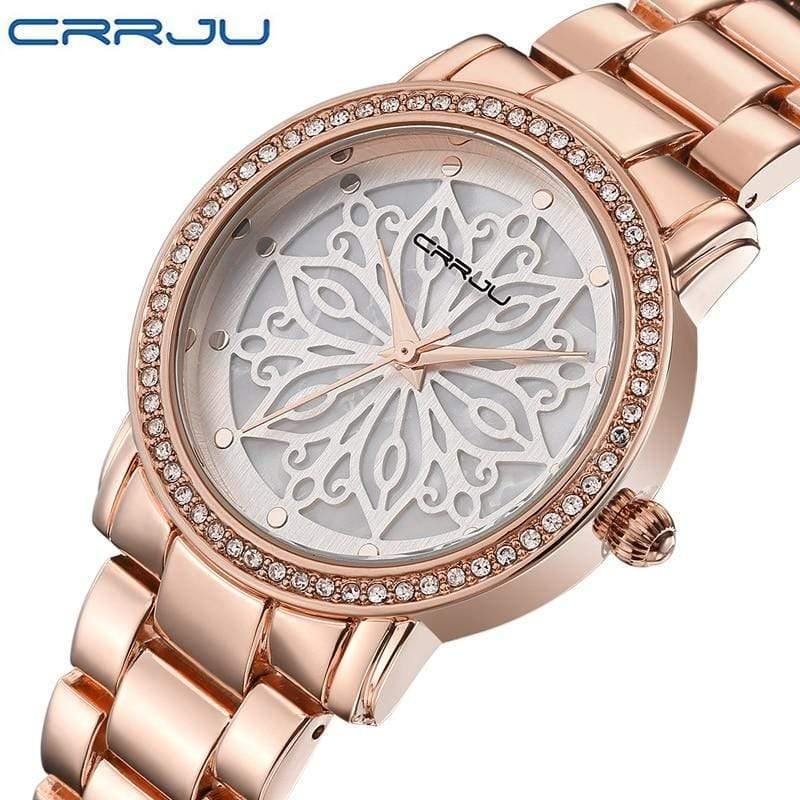 Planet Gates silver Fashion Watch Woman Ladies Rose gold Diamond relogio feminino Dress Clock female relojes mujer