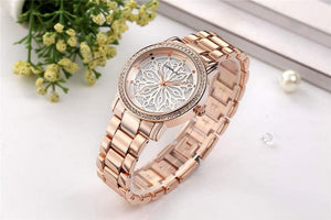 Fashion Watch Woman Ladies Rose gold Diamond relogio feminino Dress Clock female relojes mujer - Planet Gates