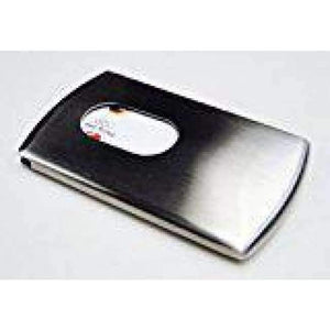Planet Gates silver foil / Australia Tapp Collections Stainless Steel Wallet Business Name Credit Id Card Holder Case