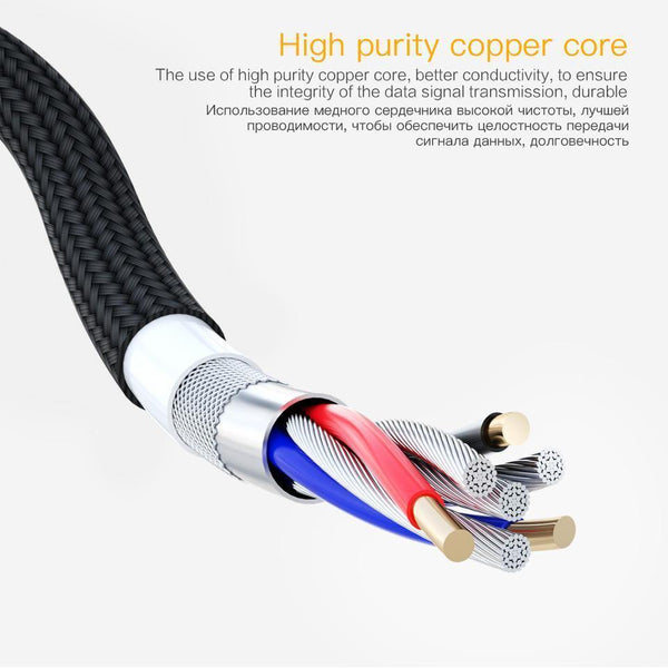 Planet Gates Silver For Apple / 2M PZOZ Magnetic Cable Micro usb Type C Fast Charging Adapter Phone Microusb Type-C Magnet Charger usb c For iphone Samsung xiaomi