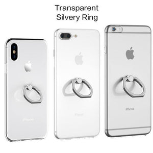 Planet Gates Silver / For iphone 6 6s PZOZ Ring Holder Case For iPhone X 6 6s 7 8 Plus 7P 8P Luxury Silicone Mobile Phone   Protective Case Soft TPU Back Cover Shell