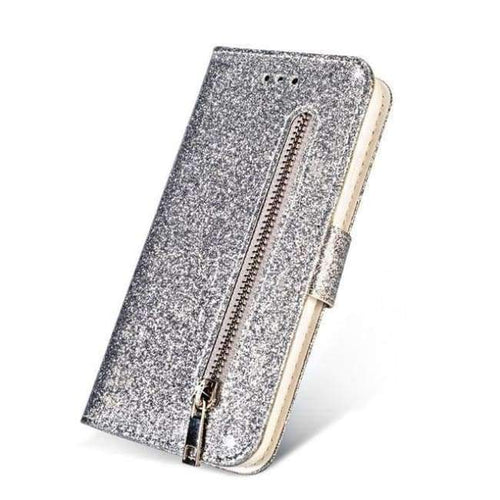 Planet Gates Silver / For iphone 6 Plus Wallet Case For Telefoon Hoesje iphone 6 Case Leather Glitter Phone Cases Coque iphone 6s 6 S Plus Case Flip Wallet Cover