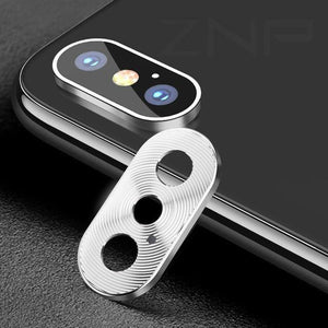 Planet Gates Silver / For iPhone 7 ZNP Full Cover Phone Camera Protective Film For iPhone X XS Max XR Phone Camera Screen Protector Case For iPhone 7 8 Plus