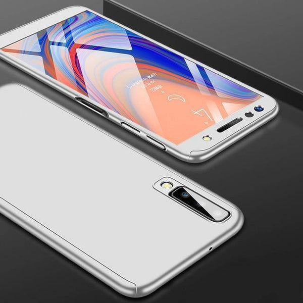Planet Gates Silver / For J7 2016 ZNP 360 Full Cover Case For Samsung Galaxy A3 A5 A7 J5 J7 Protective Phone Case For Samsung A6 A8 Plus 2018 Cases With Glass