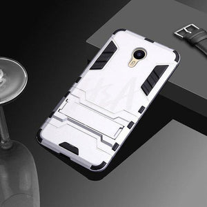 Planet Gates Silver / For Meizu M5 Note H&A Luxury Heavy Duty Armor Phone Case For Meizu M6 M6S M5 Note Full Anti-knock Cover For Meizu M3 M6 M5 Note Holder Case Cover