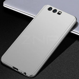 Planet Gates Silver / For P10 ZNP Luxury 360 Degree Phone Case For Huawei P10 Plus P20 Pro Hard PC Full Cover For Huawei P20 P10 Lite Case With Tempered Glass