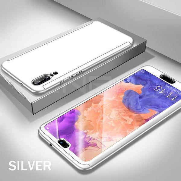 Planet Gates Silver / For P9 ZNP 360 Full Cover Phone Case For Huawei P9 P10 P20 Mate 9 10 Lite P10 Plus Cases With Glass For Huawei P20 Mate 10 Pro P9 Case