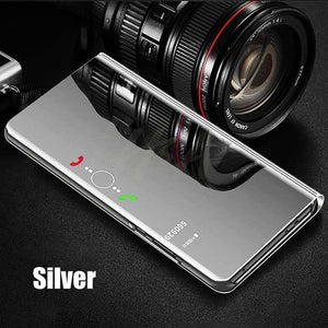 Planet Gates Silver / For Redmi 5 H&A Smart Mirror Flip Stand Phone Case For Xiaomi Mi 6X 6 8 SE A1 Note 3 Cover For For Redmi 4A Note 4 4X 6 5A 5 Plus Stand Case