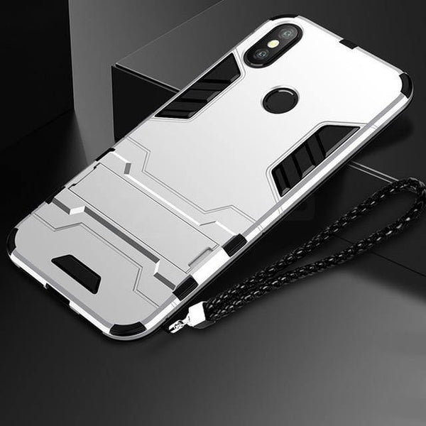 Planet Gates Silver / For Redmi 5 ZNP Full Shockproof Armor Phone Case For Xiaomi Redmi 5 Plus Note 5 6 Pro Matte Protective Cover Shell For Redmi 5 Cases Coque