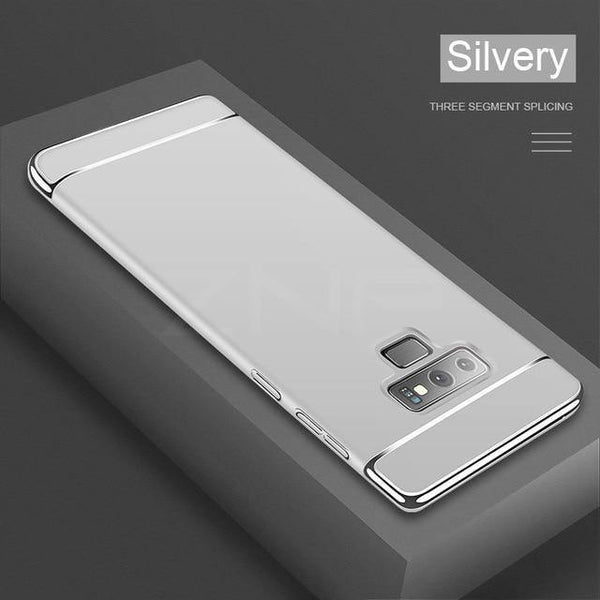 Planet Gates Silver / For S7 ZNP Luxury Ultra Thin Full Cover Phone Case for Samsung Galaxy S8 S9 Plus S7 Edge Hard PC Plating Case For Samsung Note 8 9 Case