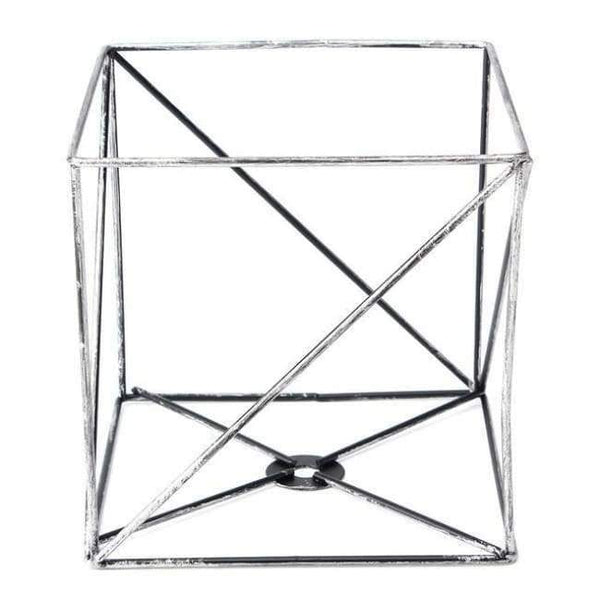 Planet Gates Silver gray A Smuxi Retro Vintage Industrial Lamp Covers Pendant Trouble Light Bulb Guard Wire Cage Ceiling Hanging Bars Cafe Lamp Shade