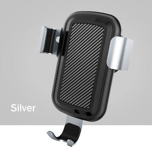 Planet Gates Silver H&A Qi Wireless Charger Car Holder For iPhone X 10 For Samsung S8 S9 Fast Car Mount Wireless Charging Phone Holder Stand Charger