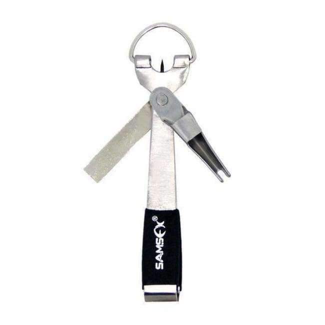 Planet Gates Silver Knot Tool Kit Fishing Quick Knot Tool Pro Fast Tie Nail Knotter Line Cutter Clipper Nipper Hook Sharpener Fly Tying Tool Tackle Gear