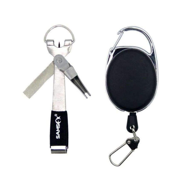 Planet Gates Silver Knot Tool Kit Fishing Quick Knot Tool Pro Fast Tie Nail Knotter Line Cutter Clipper Nipper Hook Sharpener Fly Tying Tool Tackle Gear