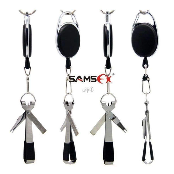 Planet Gates Silver Knot Tool Kit Fishing Quick Knot Tool Pro Fast Tie Nail Knotter Line Cutter Clipper Nipper Hook Sharpener Fly Tying Tool Tackle Gear