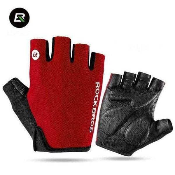 Planet Gates Silver / L Cycling Gloves Half Finger Women Men Sport Fitness Gloves Road Bike Glove Sponge Padded Bicycle Gloves Accessories