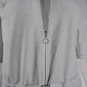 Sexy Jumpsuit Silver Sequin Jumpsuits For Women 2018 Long Pants Body Mujer Rompers Womens Jumpsuit Overalls Playsuit New