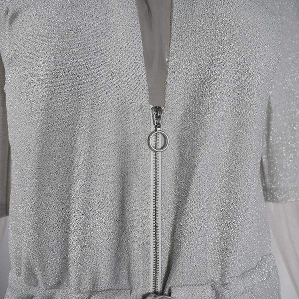 Sexy Jumpsuit Silver Sequin Jumpsuits For Women 2018 Long Pants Body Mujer Rompers Womens Jumpsuit Overalls Playsuit New