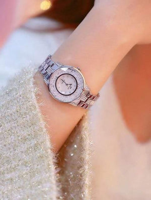 Planet Gates silver Lady Watch Woman Rhinestone Wristwatches Crystal Watches Hours Gift Relogios clocks Drop Shipping