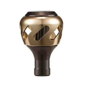 Planet Gates Silver Light Gold 30 mm Reel Handle Knob for SHIMANO STRADIC CI4 SW STRADIC FK SAHARA SEDONA STELLA NASCI DAIWA FUEGO TATULA STEEZ CALDIA EXIST