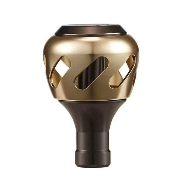 Planet Gates Silver Light Gold 30 mm Reel Handle Knob for SHIMANO STRADIC CI4 SW STRADIC FK SAHARA SEDONA STELLA NASCI DAIWA FUEGO TATULA STEEZ CALDIA EXIST
