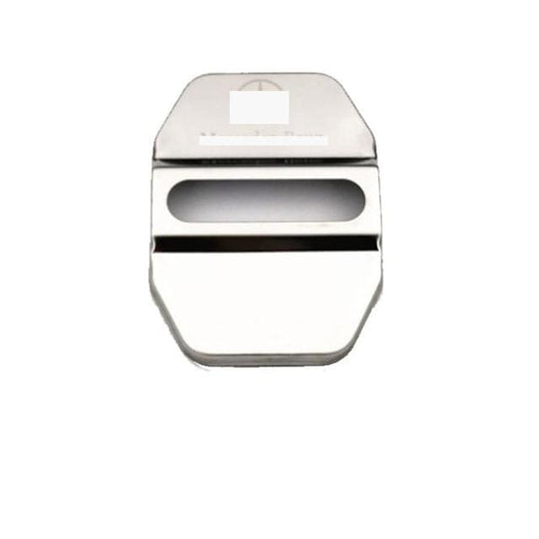 Planet Gates silver mb 4pcs Car Door Lock Protective Cover Universal for Mercedes Benz 90% Model AMG 304 Stainless Steel Door Lock Cap Decoration Cover