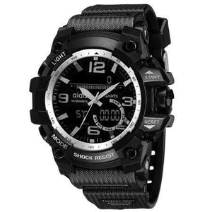 Planet Gates Silver Men's sports watches waterproof military LED digital quartz electronic children watch men clock relogio masculino
