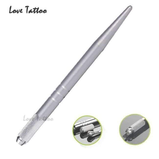 Planet Gates Golden Microblading Pen Sterilized Packing Professional Manual Tatoo Eyebrow Pens Tebori Tools For Microbalding Tattoo Guns 3d