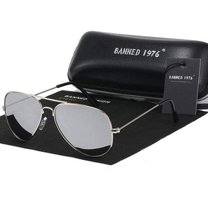 Planet Gates silver mirror A2 Classic HD Polarized Metal frame Aviation Sunglasses Designer Women Men Feminin Brand Name Oculos Vintage Glasses
