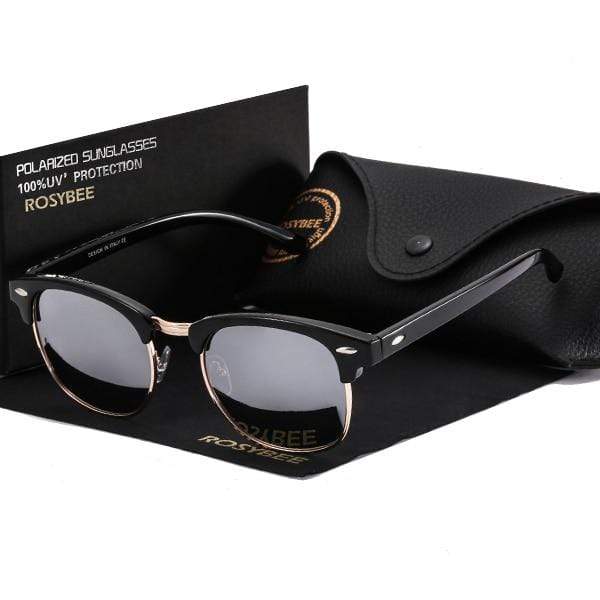 Planet Gates silver mirror / with original box UV400  Polarized Sunglasses men women Classic cool retro Sun glasses Coating  man Driving Shades fashion male oculos