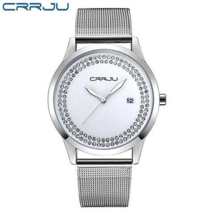 Planet Gates silver New 2017 Fashion Casual Clock Silver Ladies Gift Watch Women Rhinestone Watches Women's elegant Quartz Wrist Watch relojes mujer