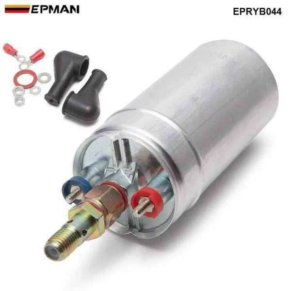 Planet Gates Silver Performance 300lph External Fuel Pump 044 for OEM:0580 254 044 Poulor  H Q E85 Compatible  EPRYB044