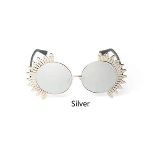 Planet Gates Silver / photo colors Ralferty 2017 Vintage Round Sunglasses Women Stylish Unique Sunglass Men Masquerade Mask Retro Eyewear European Sun Glass A1224