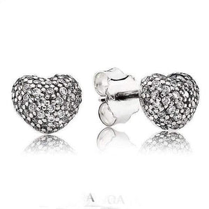 Planet Gates Silver Plated Clusters  White Orchid 925 Sterling Silver Earrings Studs For Women Wedding Party Gift DIY Europe Jewelry