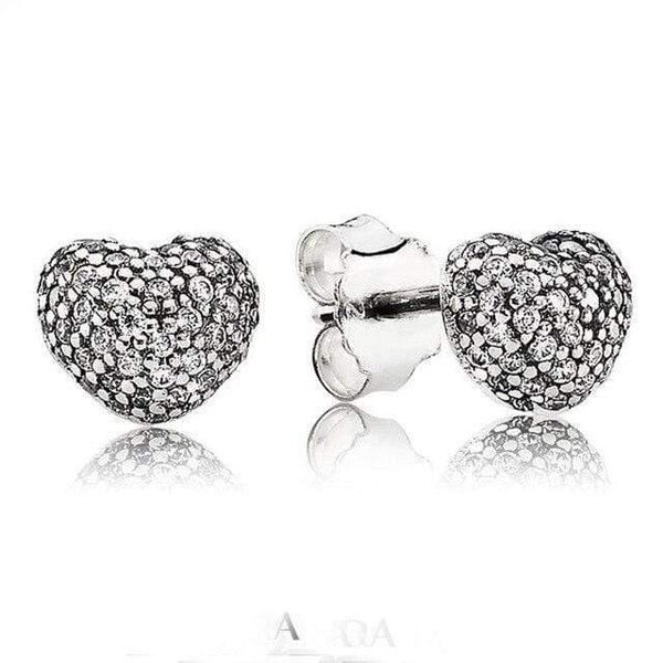 Planet Gates Silver Plated Clusters  White Orchid 925 Sterling Silver Earrings Studs For Women Wedding Party Gift DIY Europe Jewelry