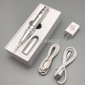 Planet Gates Silver Professional Cartridges Needles Makeup pen Rechargeable battery permanent makeup machine